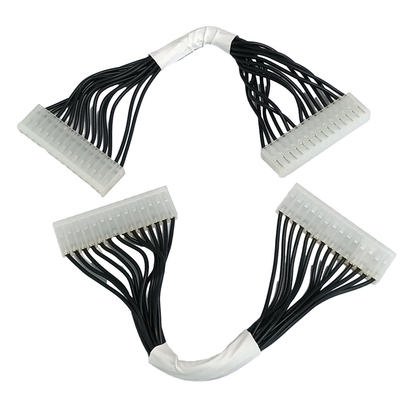 Монтажная схема PVC изготовленная на заказ с тангажом разъем-розетки 3.96mm Molex 09-50-1061