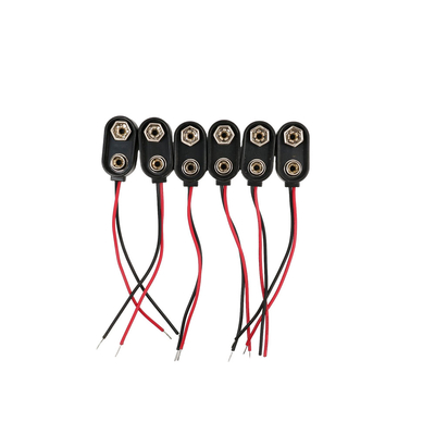 15cm 2 собрания провода кабеля Pin, грузя и регулируя тип зажима батареи проводок провода соединителя щелчковый