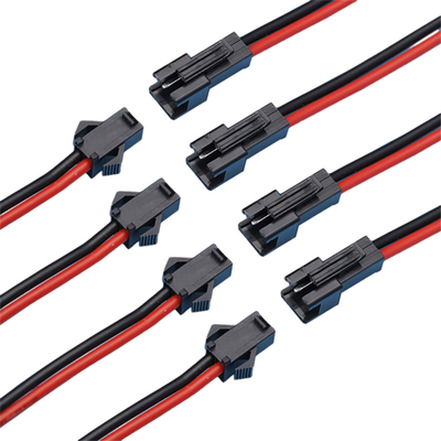 Черная длина альтернатив 250mm Jst SM тангажа собраний 2.5mm кабельной проводки цвета