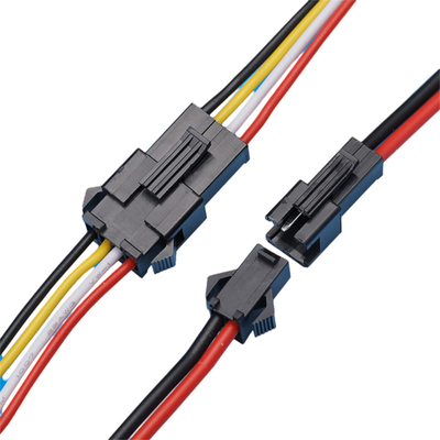 Черная длина альтернатив 250mm Jst SM тангажа собраний 2.5mm кабельной проводки цвета