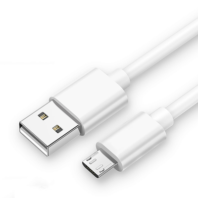 PVC покрывает микро- зарядный кабель USB связывает 1M 2.4A многофункциональное