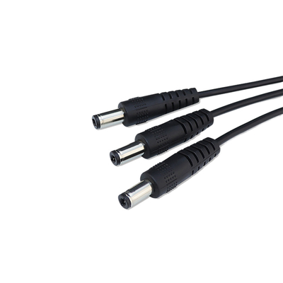 Штепсельная вилка собраний 5.5×2.5 Mm силового кабеля DC DC5521 DC5525 для открытия переходника силы