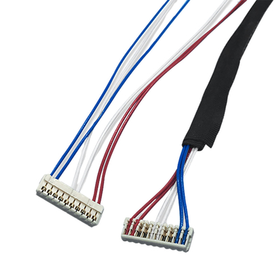 датчик проводки AWG30 провода тангажа IDC 1.0mm с соединителем JST SSR IDC