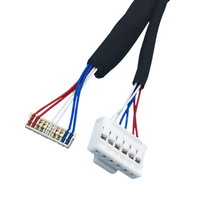 датчик проводки AWG30 провода тангажа IDC 1.0mm с соединителем JST SSR IDC