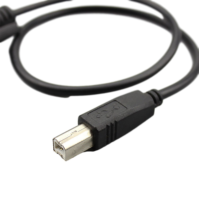 Изготовленная на заказ женщина сборок кабеля DB9 RS232 Overmolding к типу USB 2,0 b мужскому