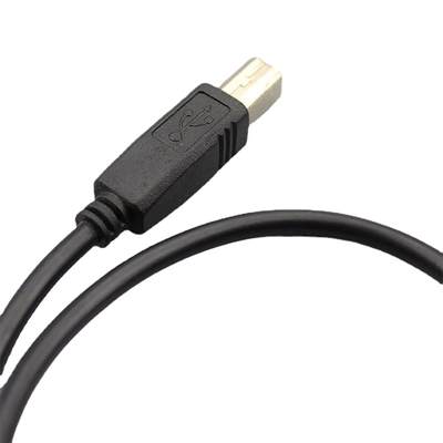 Изготовленная на заказ женщина сборок кабеля DB9 RS232 Overmolding к типу USB 2,0 b мужскому