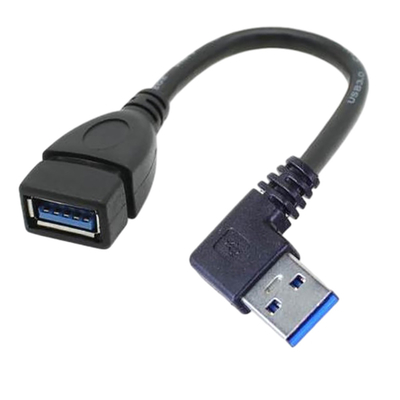 кабель данным по USB 2.4A поручая, право ВВЕРХ вниз с левого кабеля электропитания расширения угла