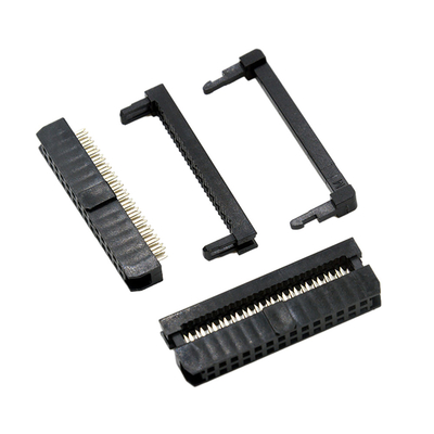 Тангаж цвета 1.27mm 2.0mm черноты кабельного соединителя Pin женщины 14 IDC