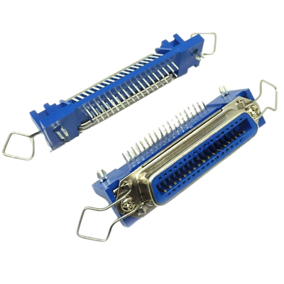 Соединитель мужского женского края PCB Centronics 57 серий с типом гнездом ПОГРУЖЕНИЯ принтера