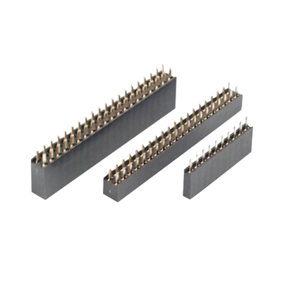 1.27mm Pitch SMT Pin Header PCB Connector Dual Row 4P до 60P THT