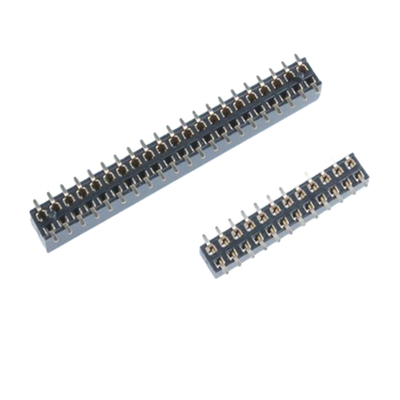 1.27mm Pitch SMT Pin Header PCB Connector Dual Row 4P до 60P THT