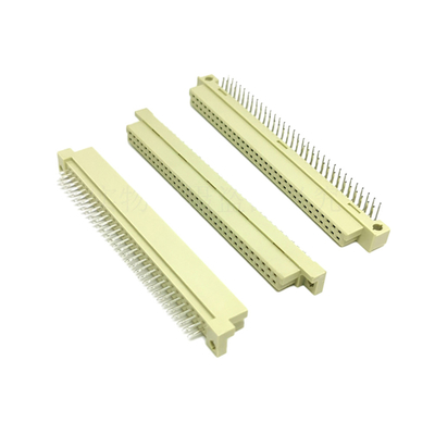 Din41612 2.54mm Pitch DIN Connector 48 Pin Female 3 ряда разъема типа C через отверстие Вертикальная пачка