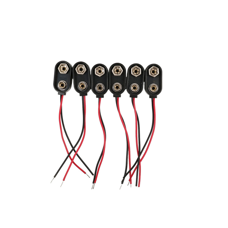 15cm 2 собрания провода кабеля Pin, грузя и регулируя тип зажима батареи проводок провода соединителя щелчковый