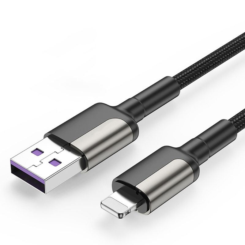 Кабель данным по OEM быстрый поручая, кабель 2.4A USB нейлона микро- для Iphone