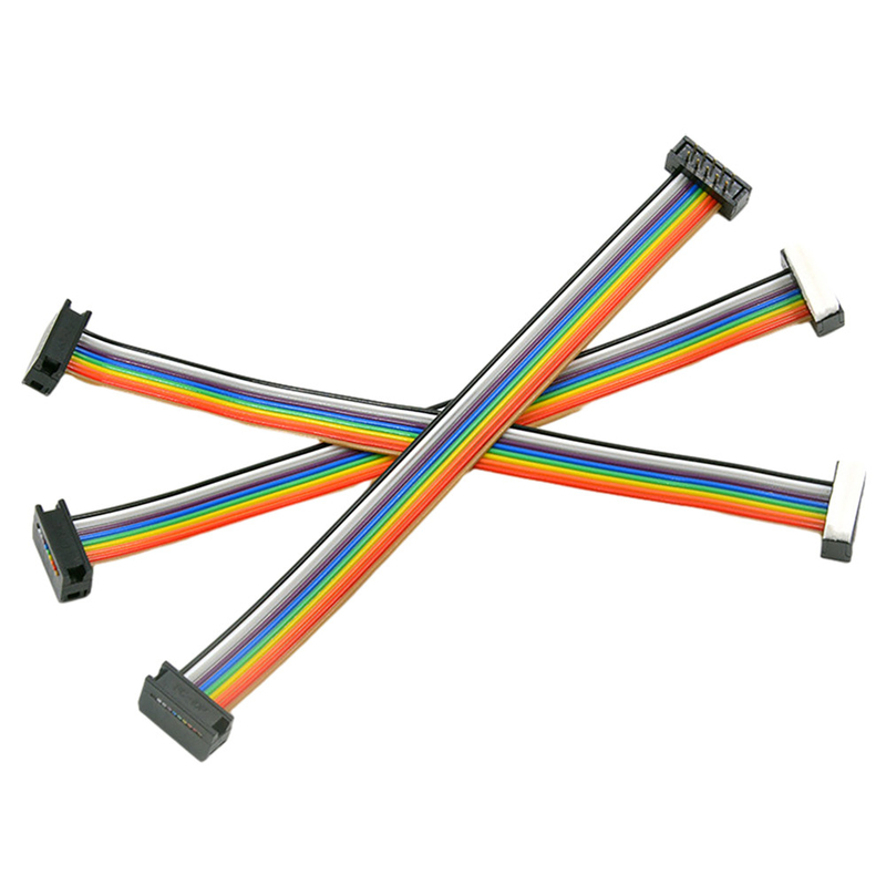 Multicolor собрание ленточного кабеля тангажа 1,27 Mm для промышленной автоматизации