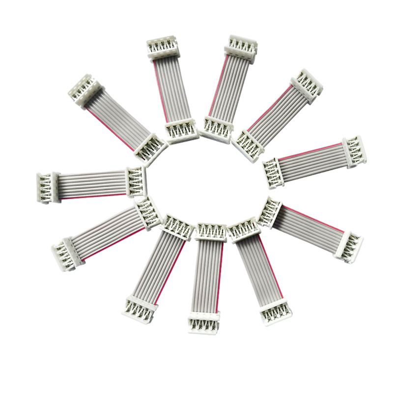 UL2651 плоский цвет серого цвета тангажа длины 2.54mm 1.27mm ленточных кабелей 15cm
