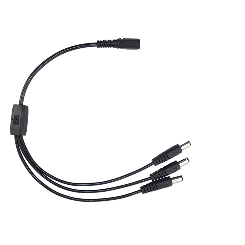 Штепсельная вилка собраний 5.5×2.5 Mm силового кабеля DC DC5521 DC5525 для открытия переходника силы