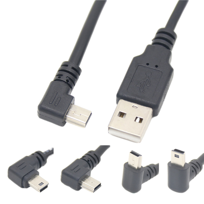 Кабель данным по USB USB 2,0 мужской поручая мини с прямоугольным соединителем
