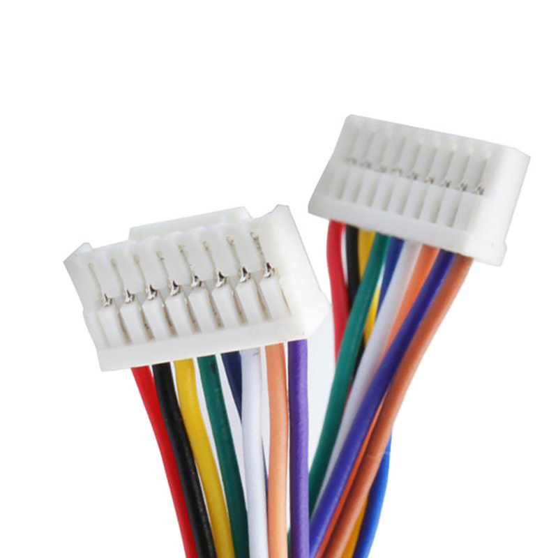 JST GH гофрируют тангаж 2pin соединителя 1.25mm проводки и сборки кабеля провода к 15pin